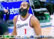 雄鹿惊艳全场，三连败助攻爆棚，哈登逆转取胜！