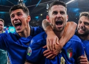 意大利队战胜比利时，晋级欧国联八强